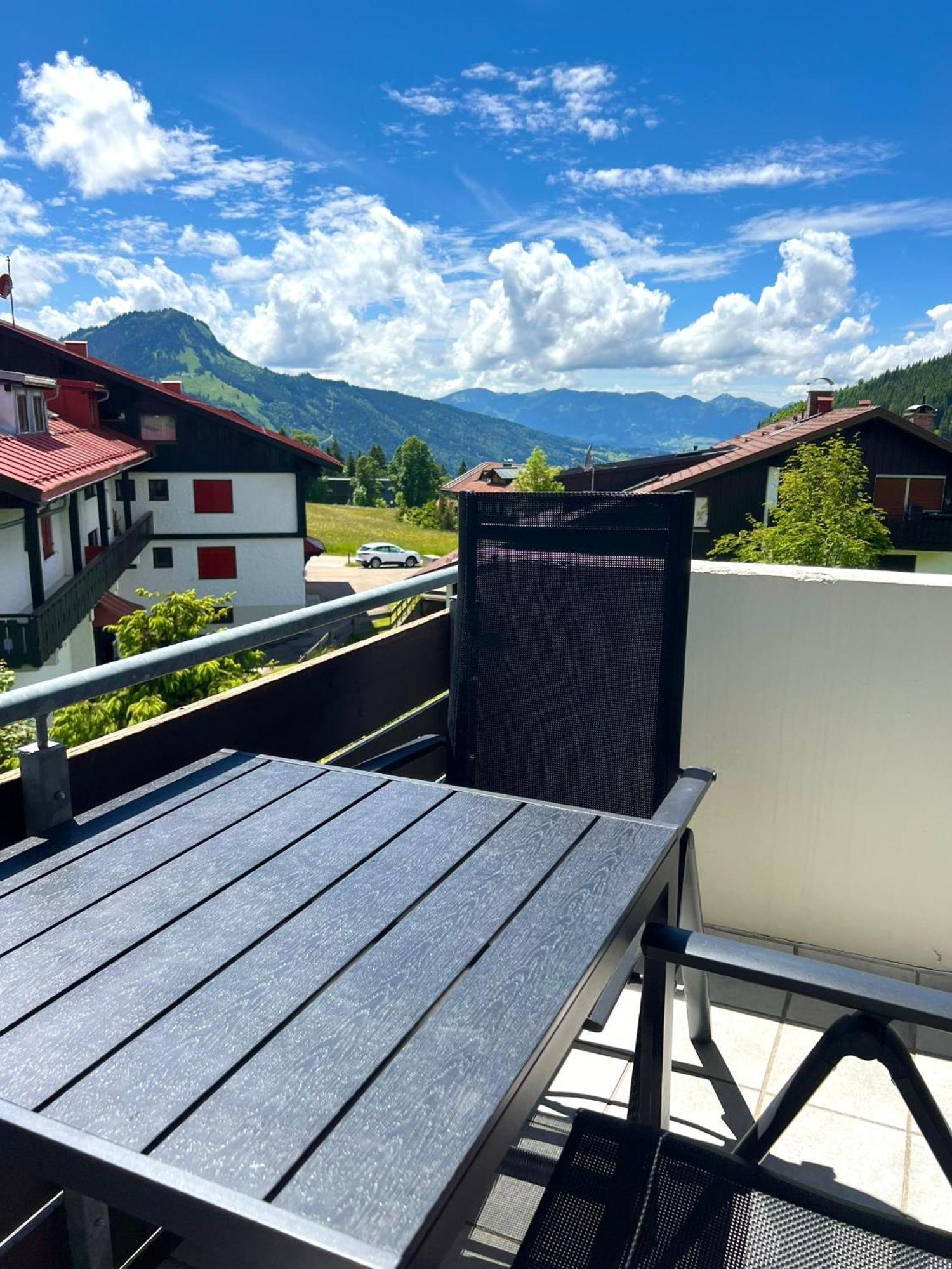 Bergnest Iseler Mit Panoramablick Apartman Oberjoch Kültér fotó