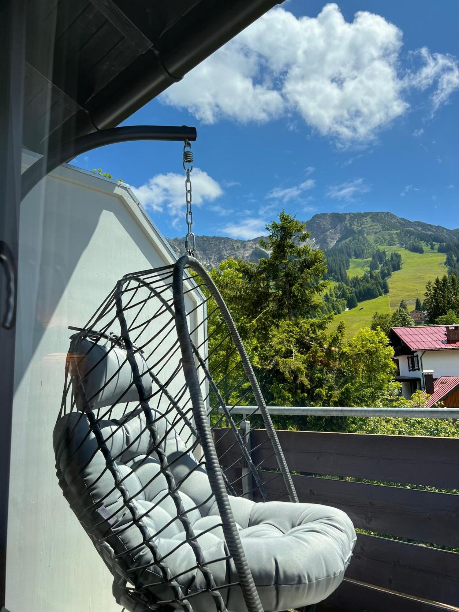 Bergnest Iseler Mit Panoramablick Apartman Oberjoch Kültér fotó